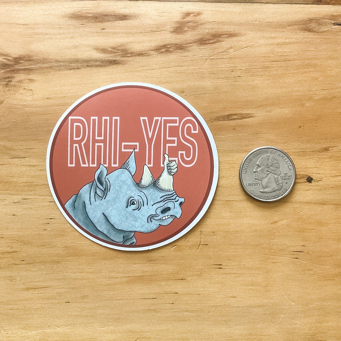 RHI-YES Sticker