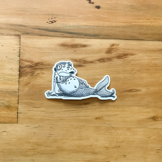 Merphibian Sticker