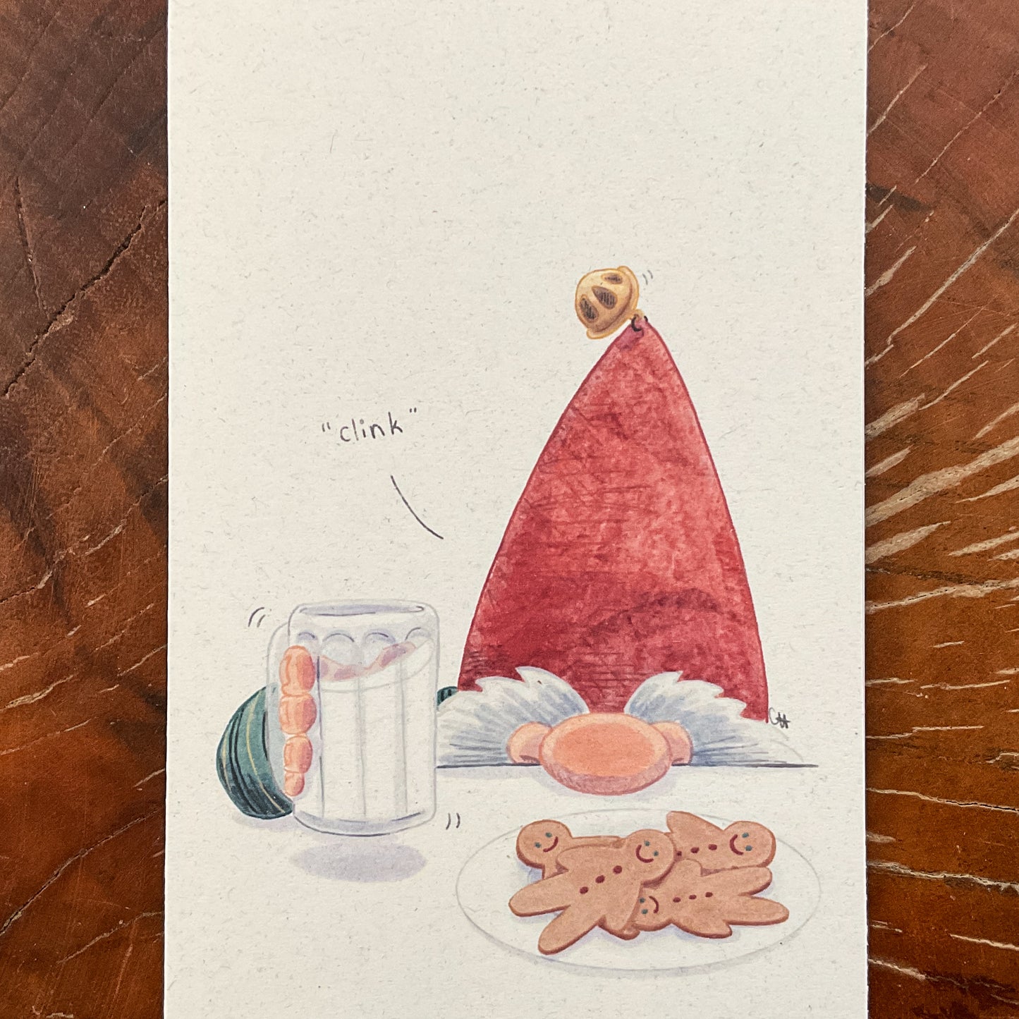 Christmas Gnome Greeting Card