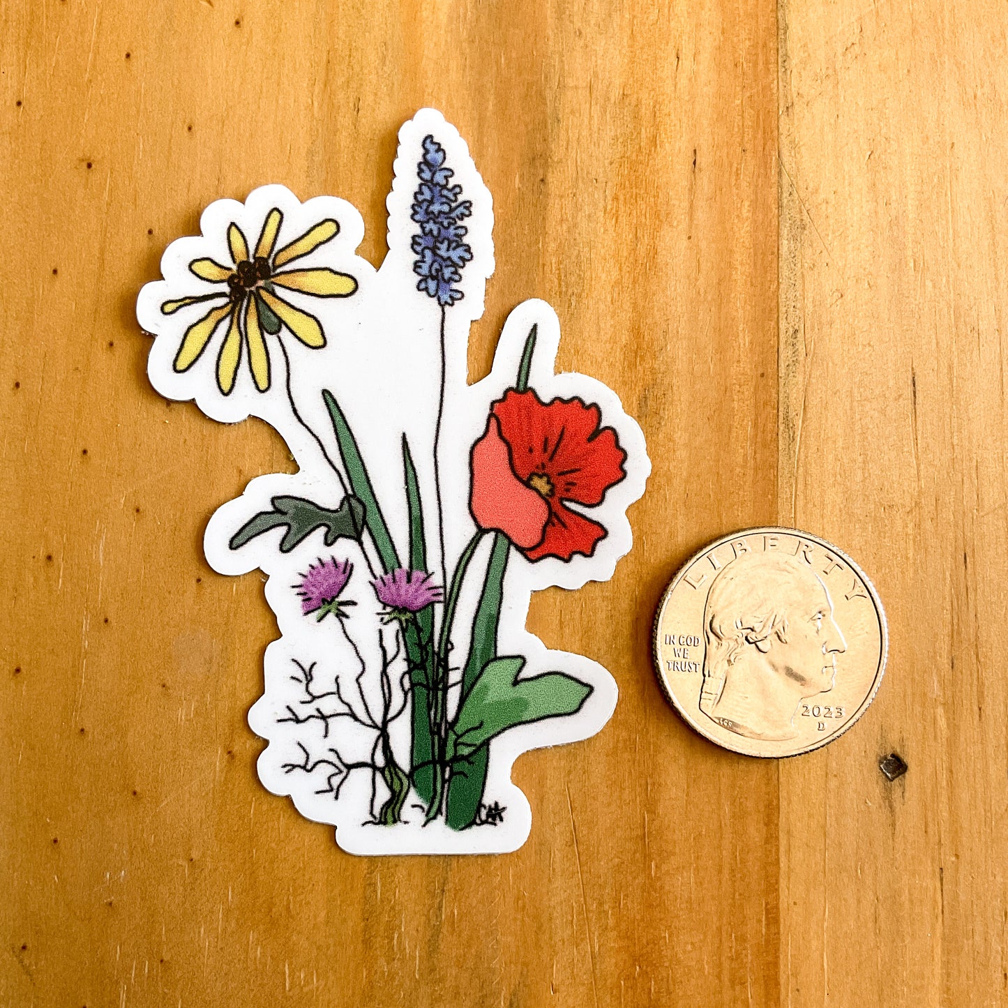 Wildflower Sticker