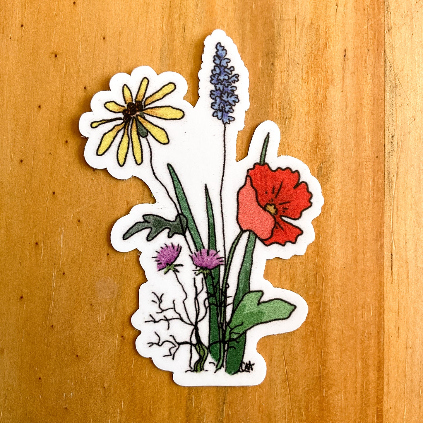 Wildflower Sticker