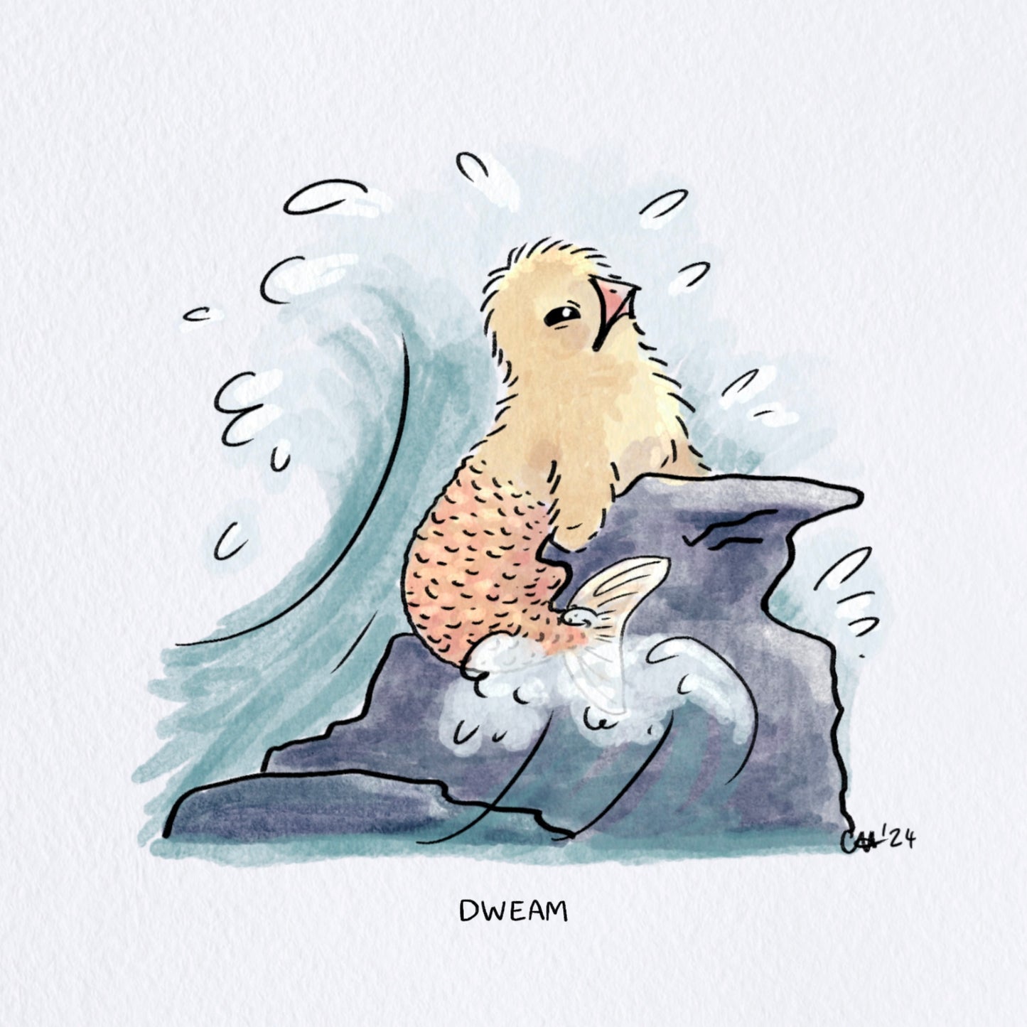 Lil Chicky Dweam Print