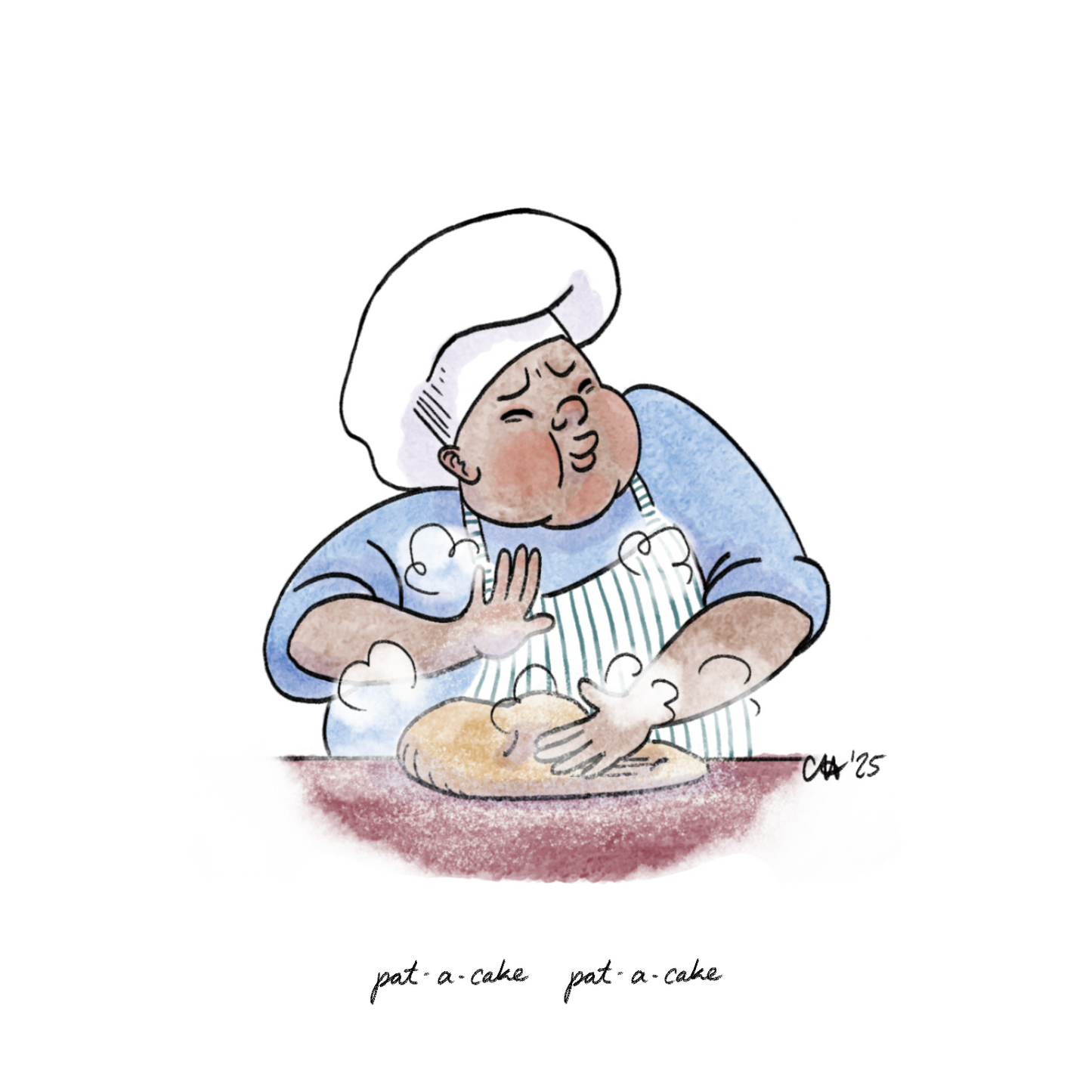 Pat A Cake Print
