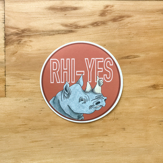 RHI-YES Sticker