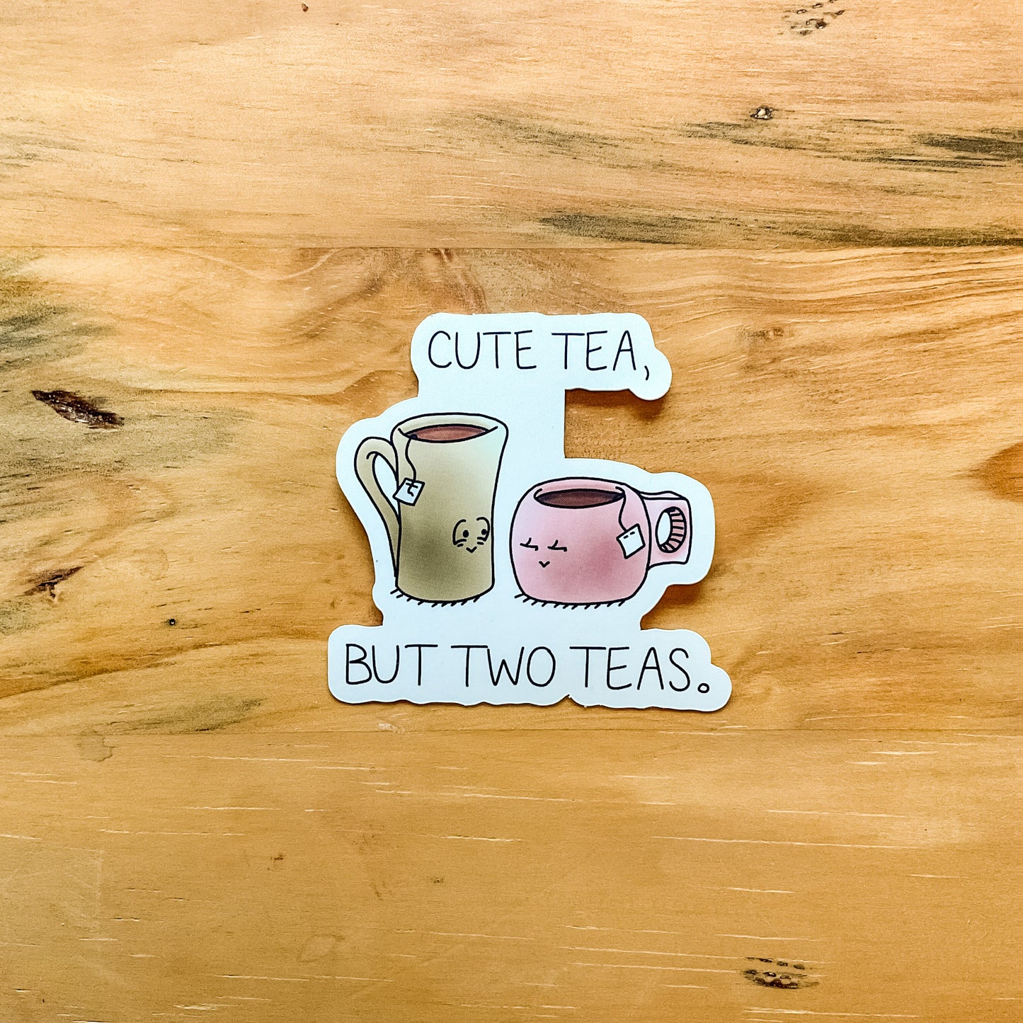 Two Teas Sticker