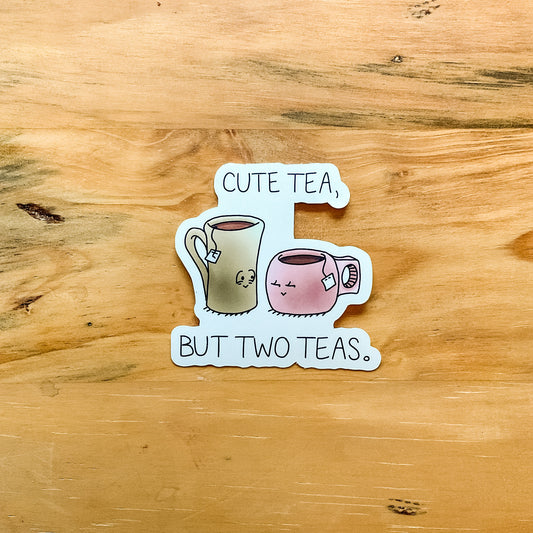 Two Teas Sticker