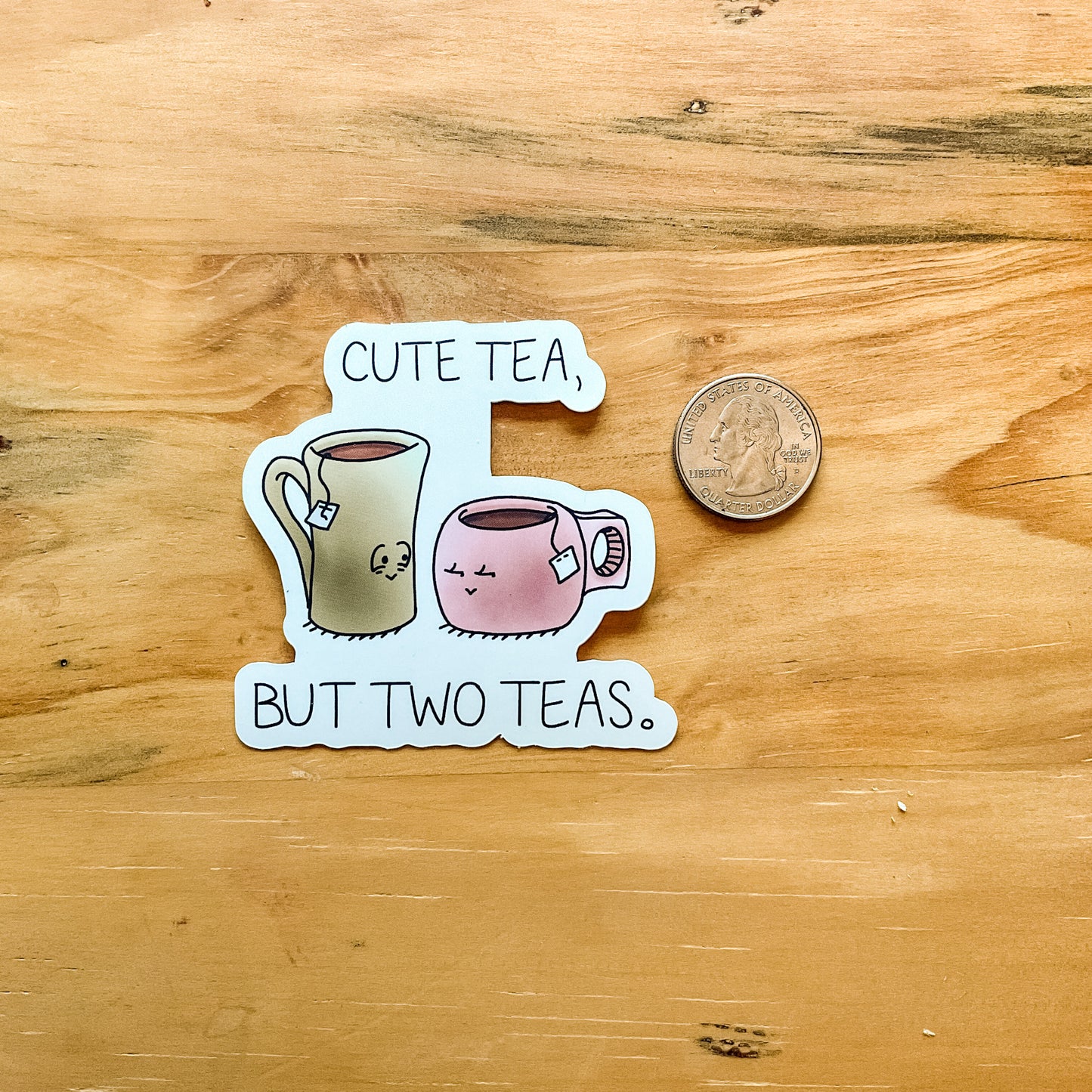 Two Teas Sticker