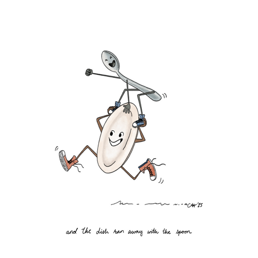Dish & Spoon Print