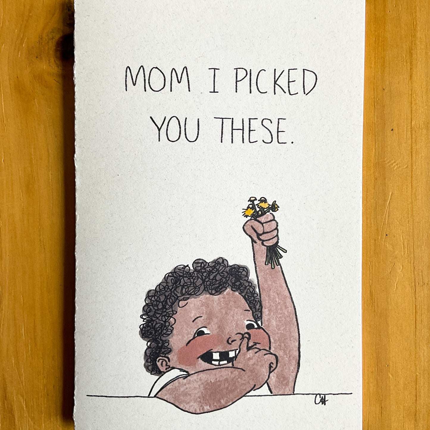 Mother's Day Picked You These Greeting Card
