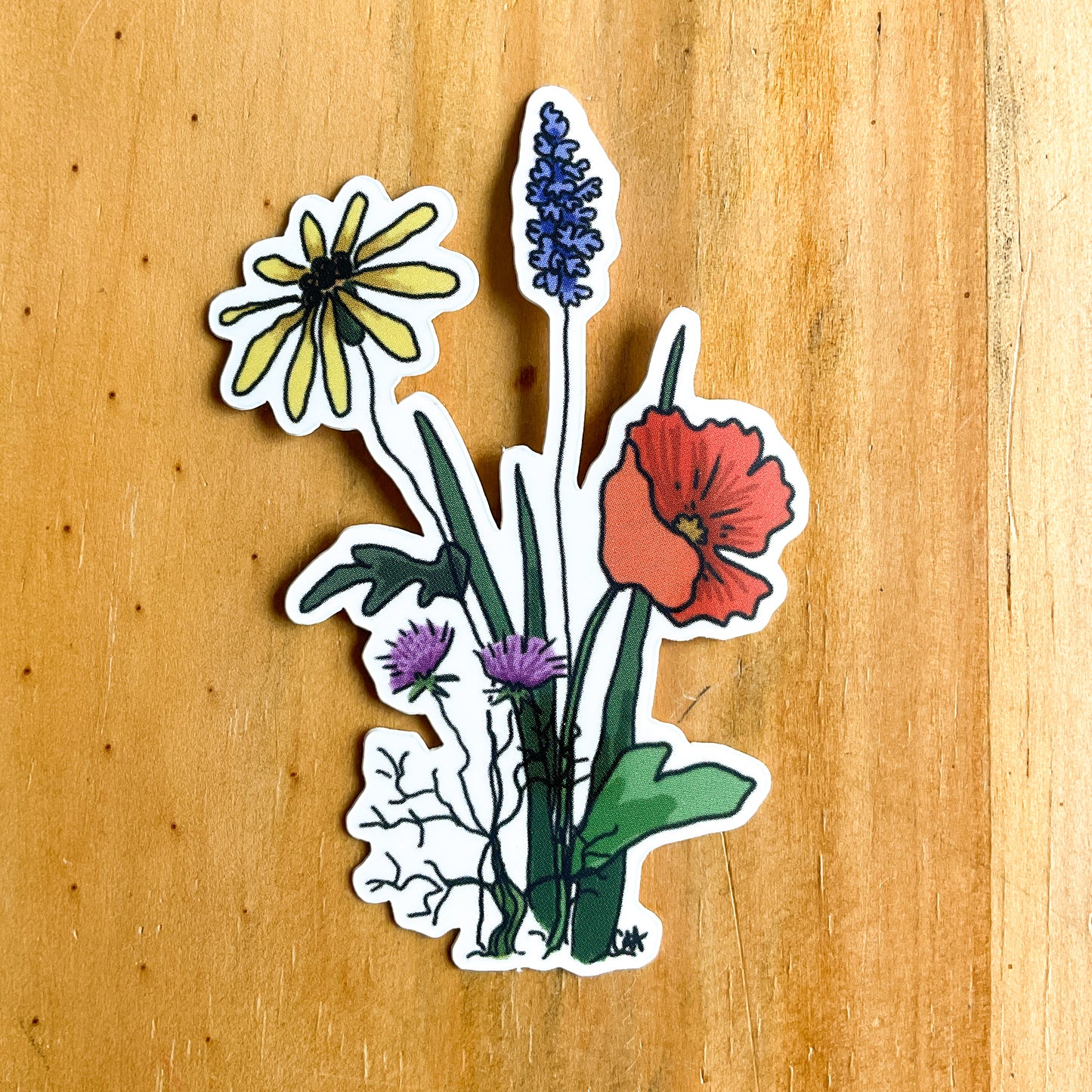 Wildflower Sticker