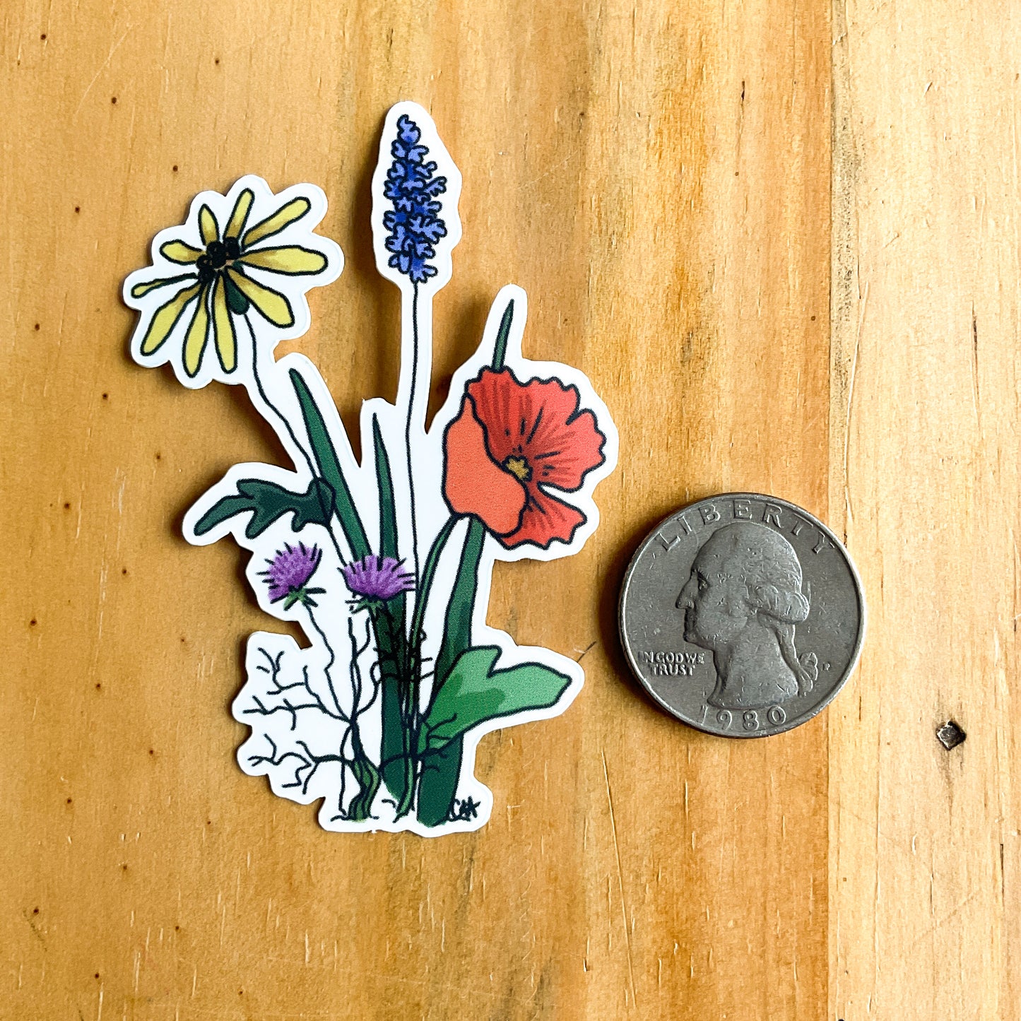 Wildflower Sticker