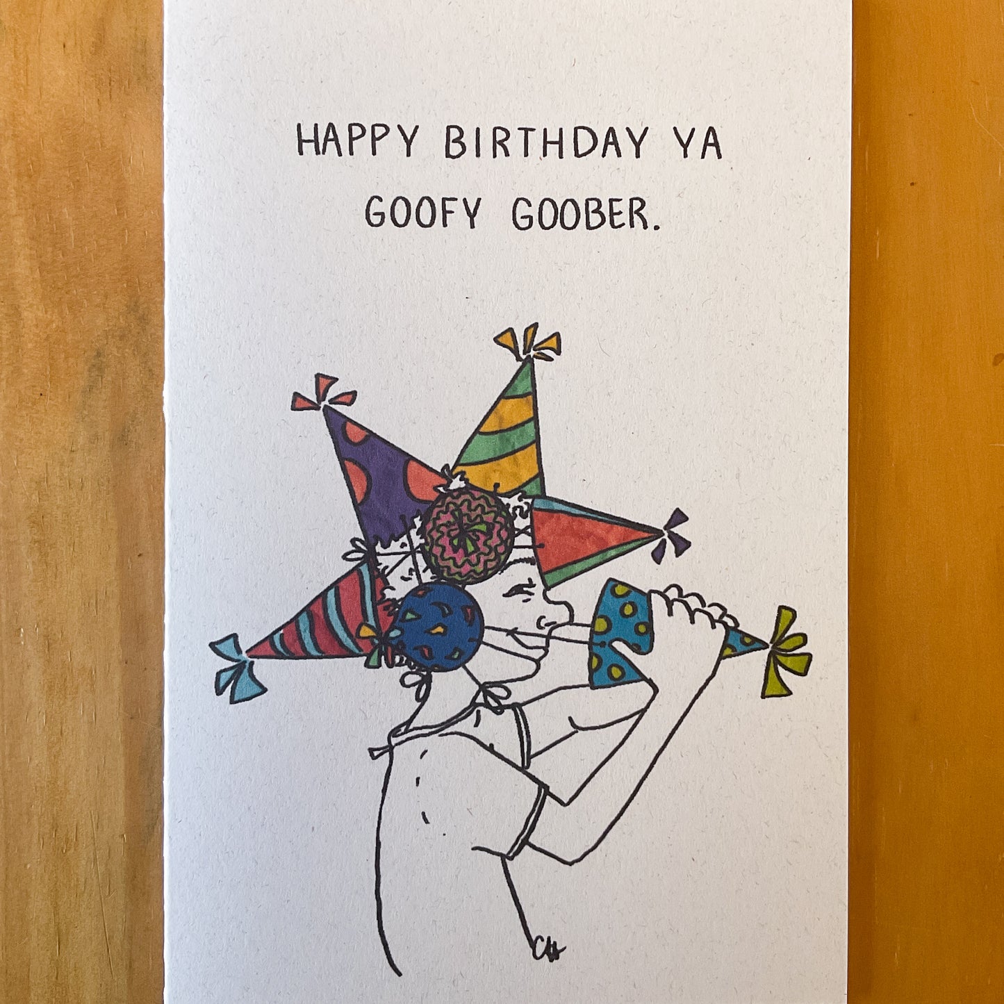 Birthday Goober Greeting Card