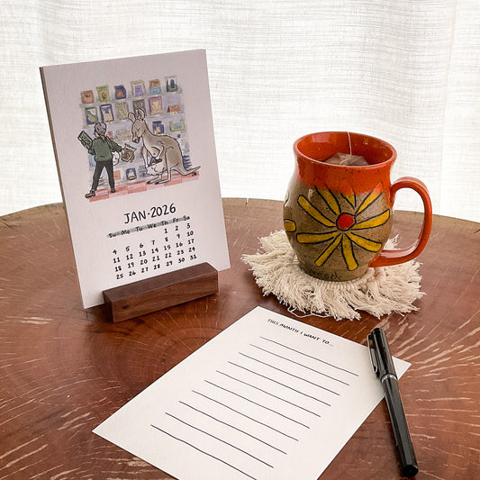 2026 Neighbors from the Zoo Desk Calendar