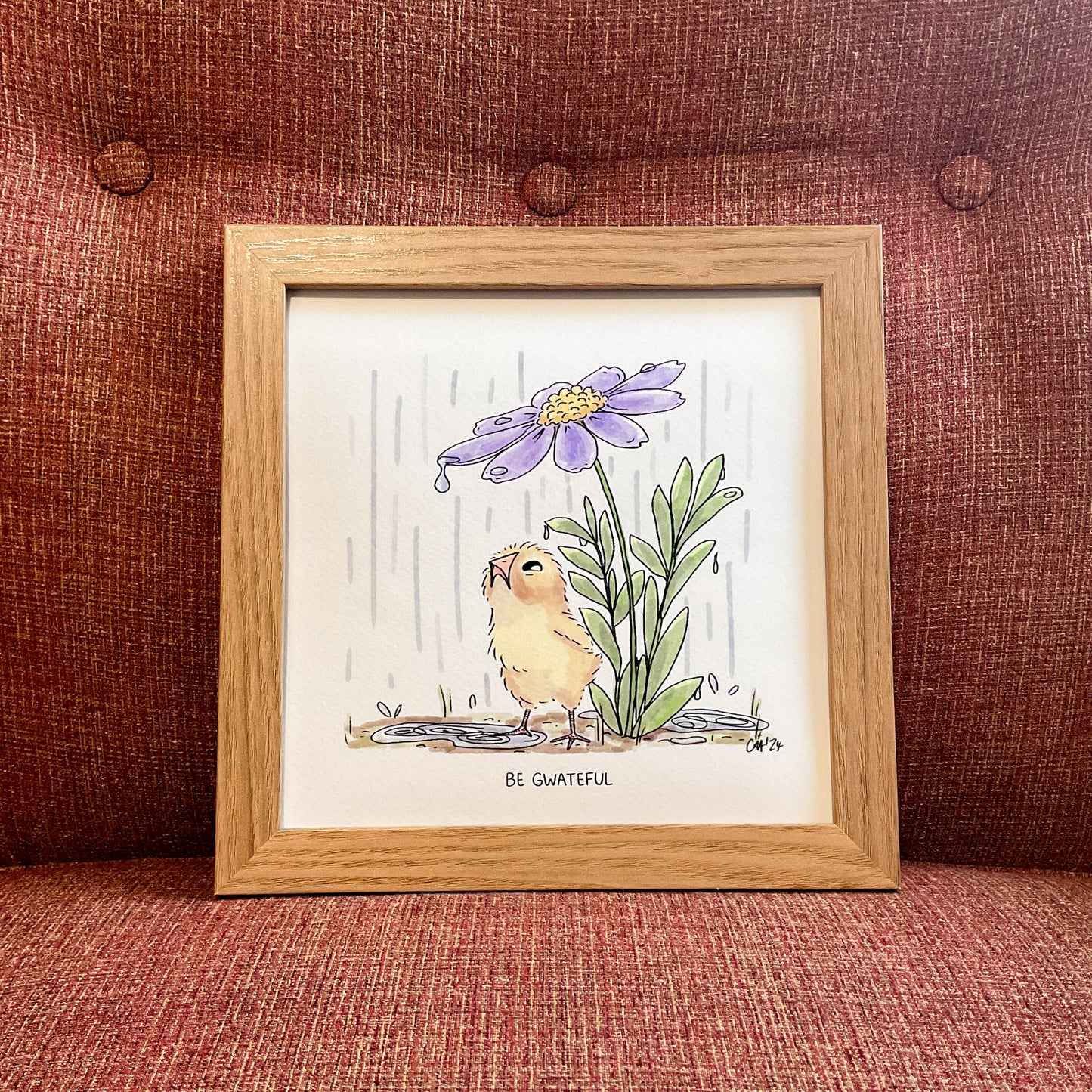 Lil Chicky Be Gwateful Print