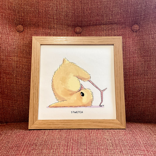 Lil Chicky Stwetch Print