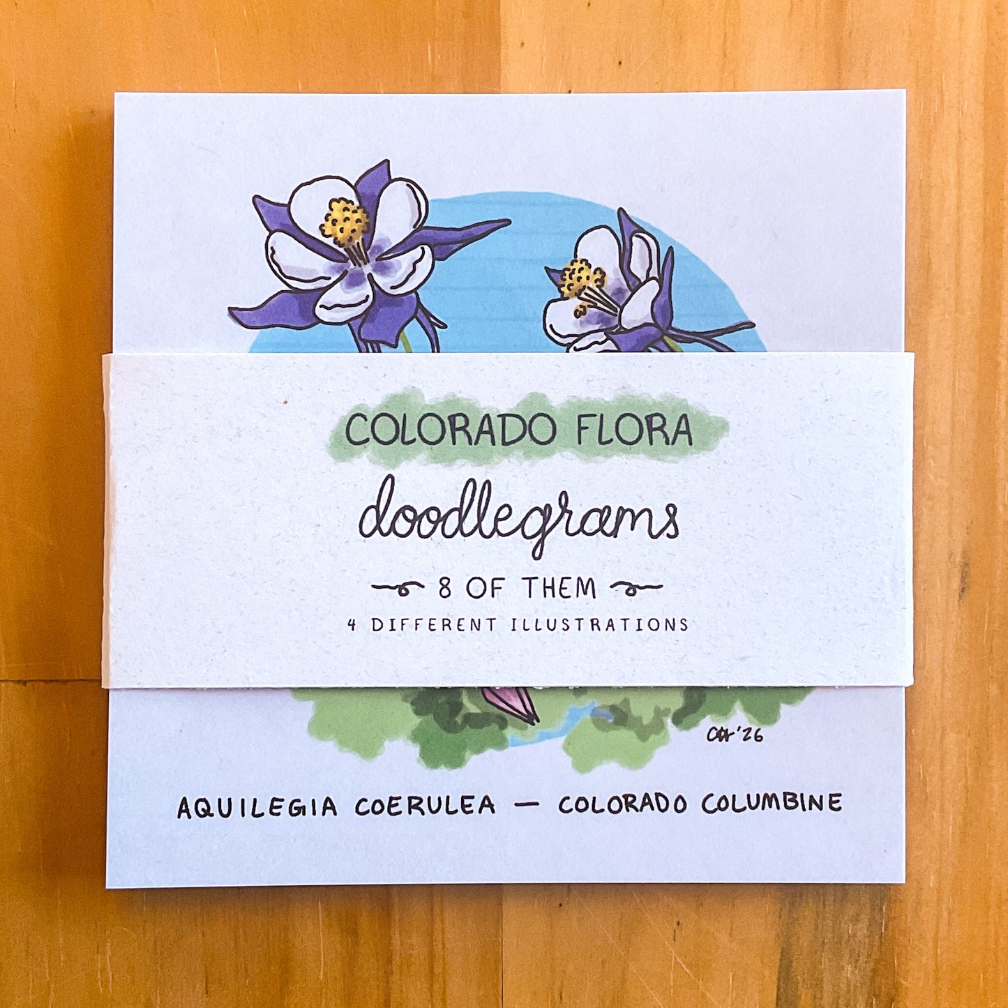 Colorado Flora Doodlegram Pack